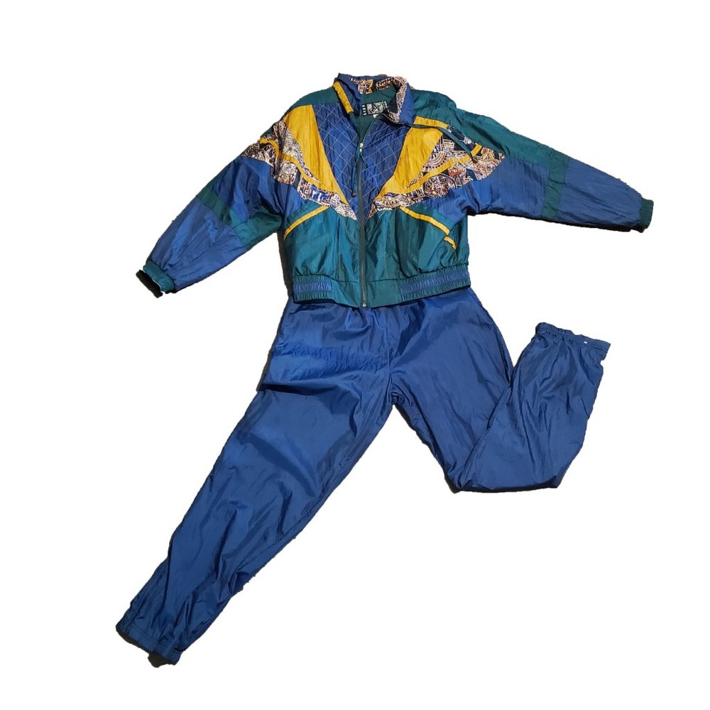 Vintage Track Suit River Edge EUC Sz M